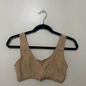 EXOFFICIO | Light Brown Bralette, Size Medium